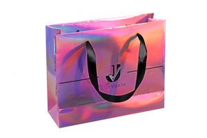 眼鏡店(diàn)手提袋 購(gòu)物(wù)紙(zhǐ)袋配黑(hēi)色布繩