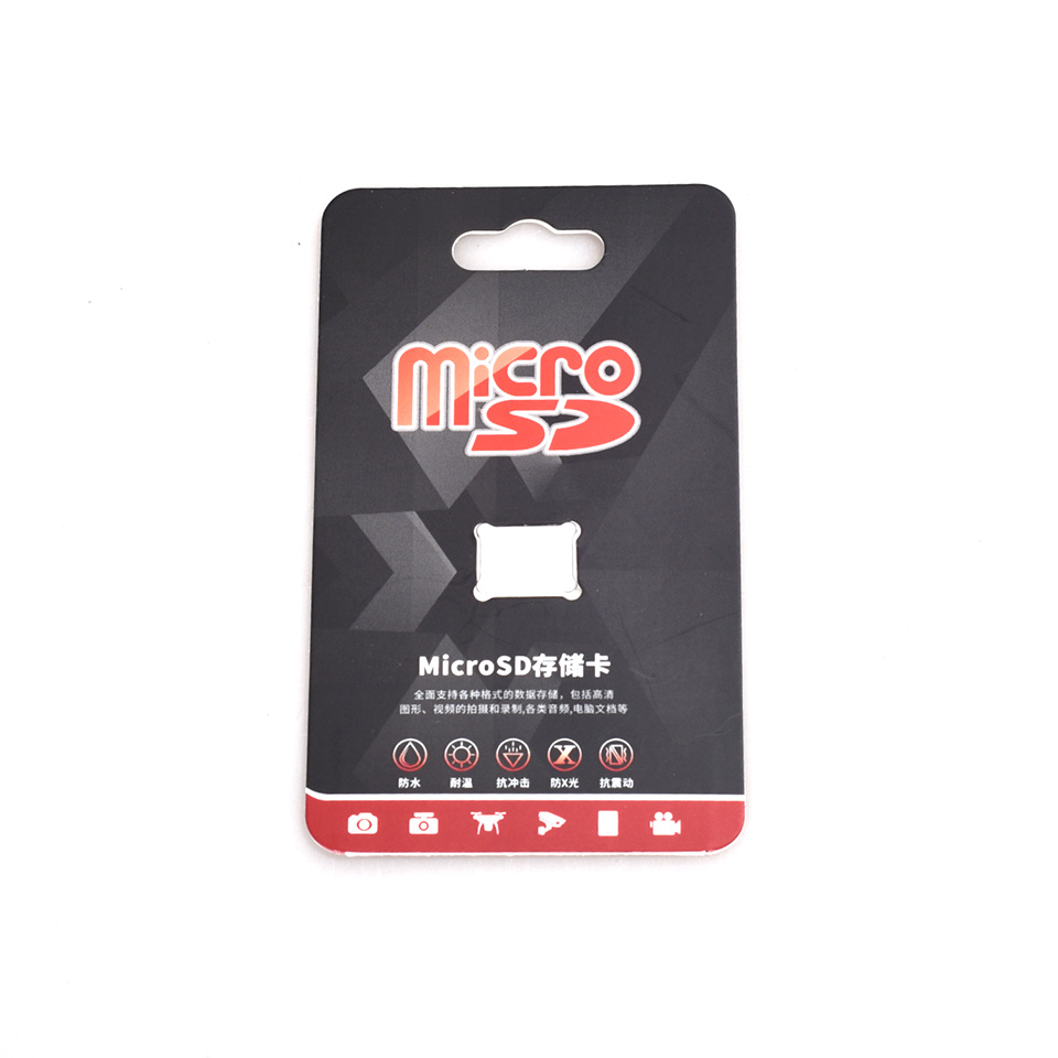 MicroSD吸塑彩卡
