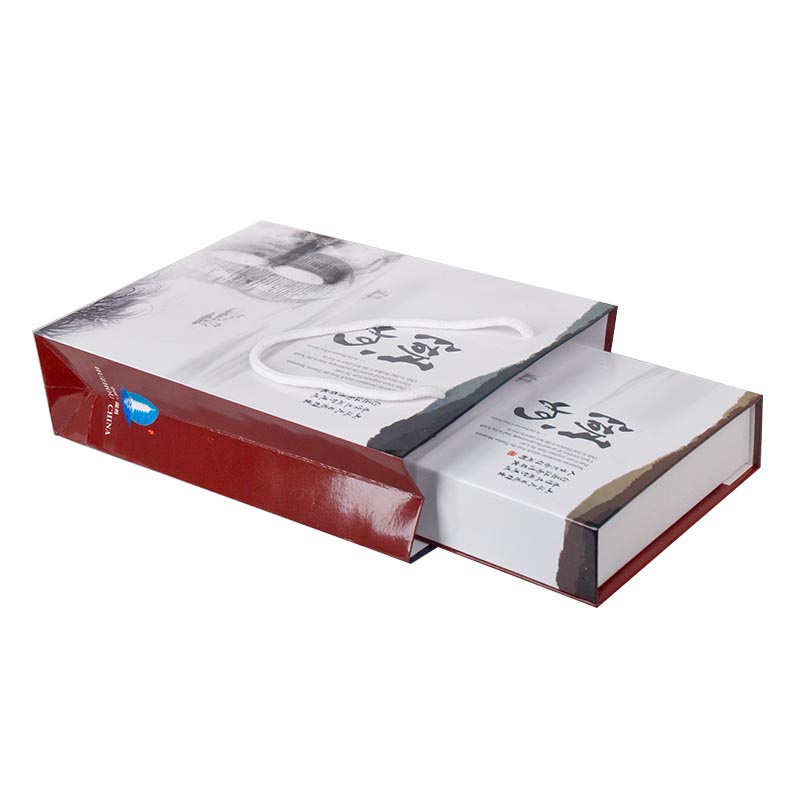 手提袋 書(shū)型禮盒套裝