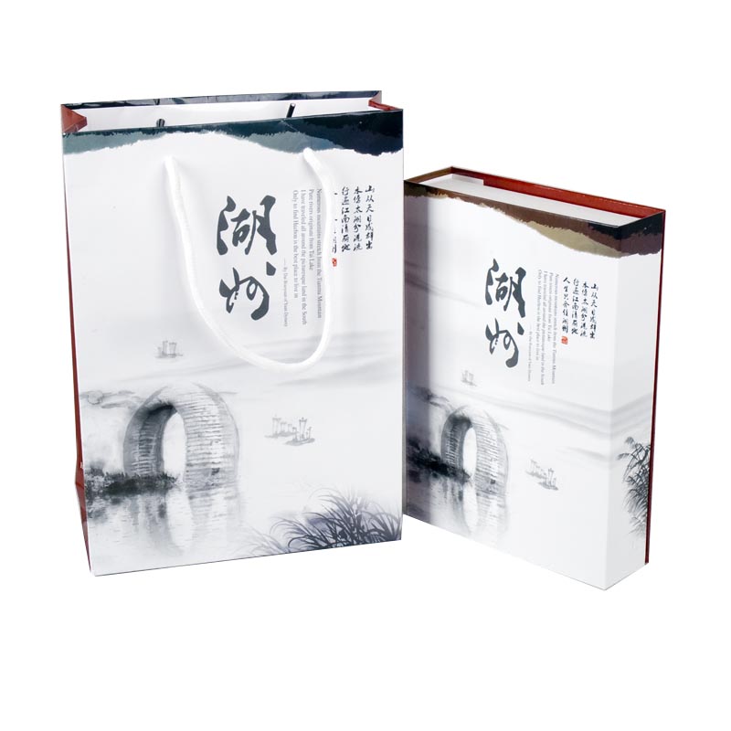 手提袋 書(shū)型禮盒套裝