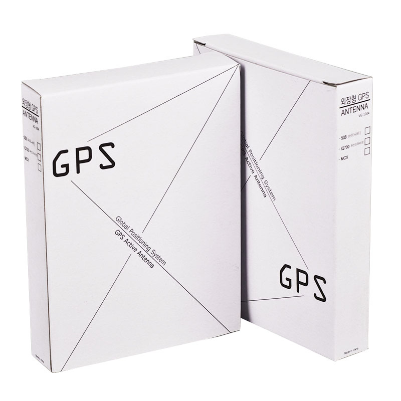 GPS天線白(bái)盒 350G灰卡 尺寸120x90x20mm